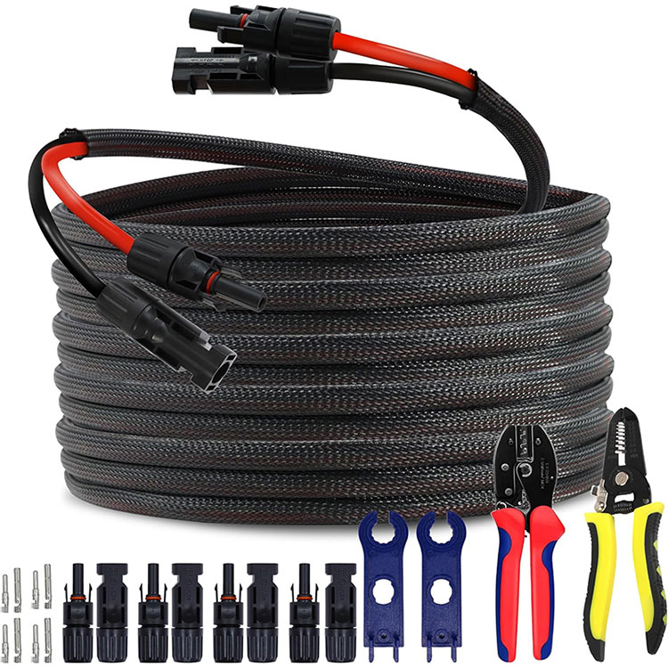 I-High Amperage 10 Gauge Wire For Multi Panel String Combiner