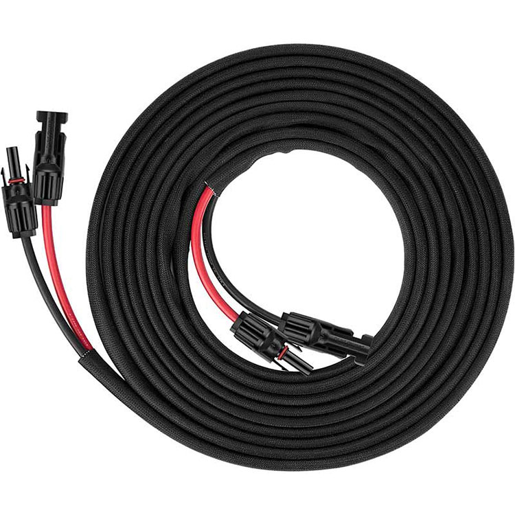 Ikhebuli Yokunweba Yephaneli Yelanga Ewelewele - 30Ft 10AWG(6mm2) Ikhebula Lokunweba LeSola